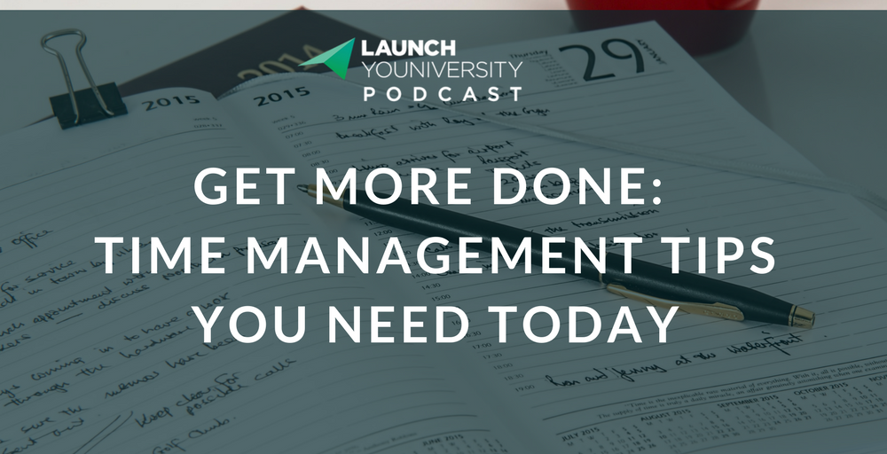 052: Get More Done: Time Management Tips You Need Today with David and Shane